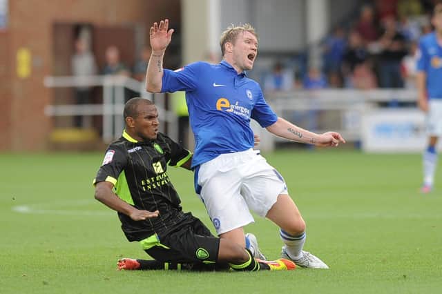 Action from Posh v Leeds in 2012. Photo: Paul Franks
