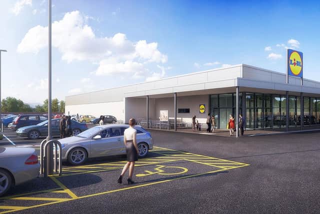 How the new Lidl store might look