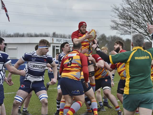 Sam Crooks scored a try for Borough at Lutterworth.