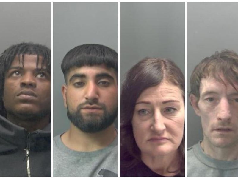 Some of the criminals jailed during March for crimes in and around Peterborough