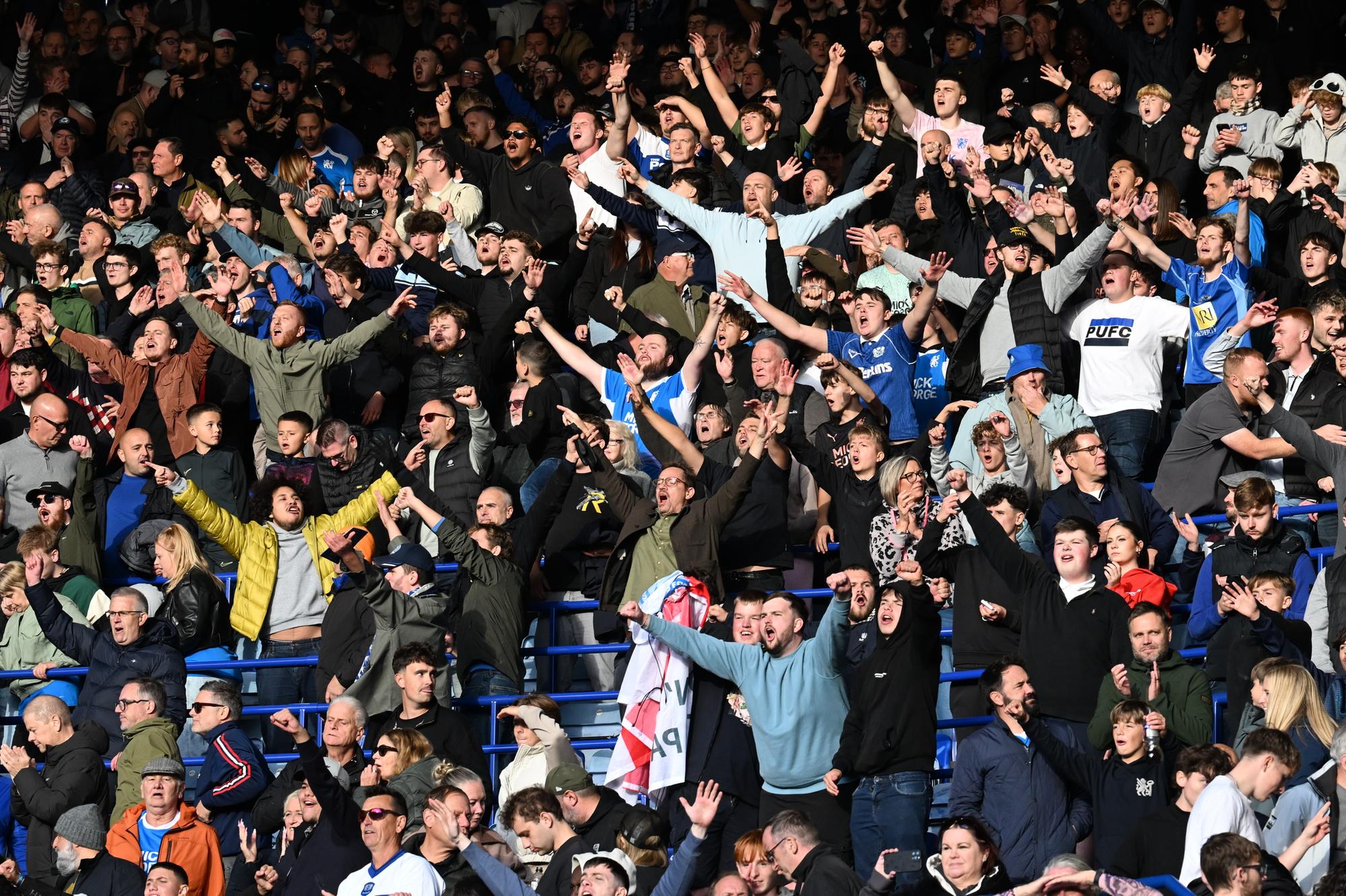 Peterborough United performed superbly in front of one of the biggest ...