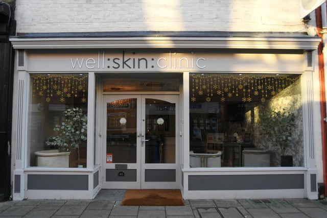 The exterior of the Well:Skin:Clinic at Cowgate, Peterborough.