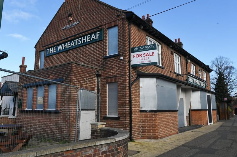 The Wheatsheaf on Eastfield Road is still up for sale.