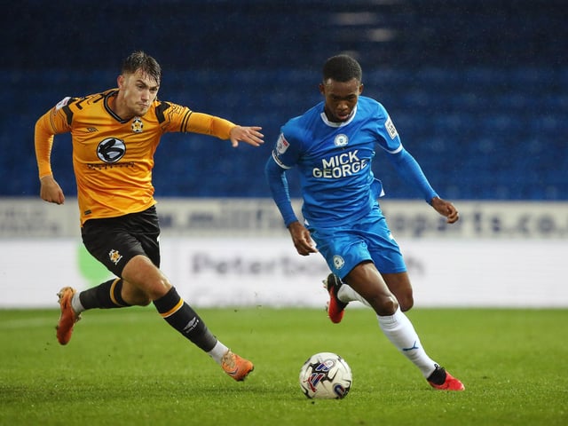 Teams target Posh down the left and Burrows looks susceptible when asked to defend. Struge was similar but he will offer a lot more threat going forward.