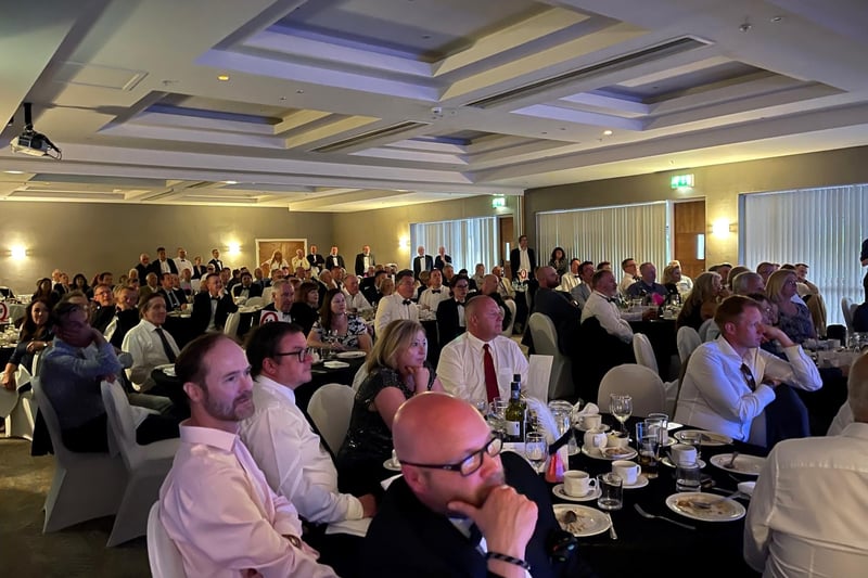 Saturday's gala dinner at the Delta Marriot Hotel in Lynchwood offered daredevil entertainment, a Q&A session with the VIPs, and a Del Singh-helmed 1980's disco.