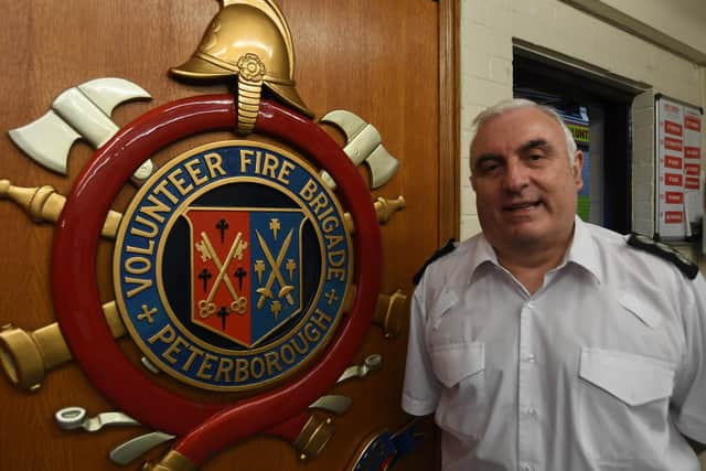 Station Commander Tony De-Matteis has retired from Peterborough Volunteer Fire Service after 40 years of dedicated service.