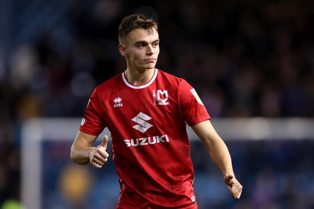 The 22 year-old reigning League One player of the year  after a 20-goal season at MK Dons. MK could yet win promotion to the Championship, but even if they don't their star man would command too big a fee. (Photo by George Wood/Getty Images).