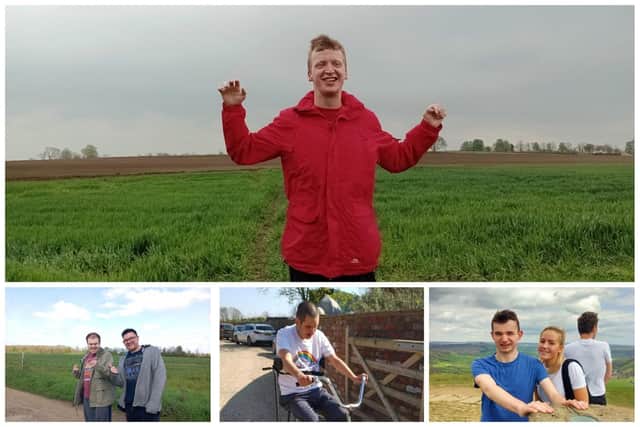 Participants took part in a range of activities to raise the money