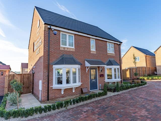 The Redbourne show home at Allison Homes' Harriers Rest development in Wittering