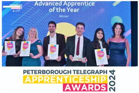 Some of the finalists at the Peterborough Telegraph Apprenticeship Awards 2023. Entries are now open for the Apprenticeship Awards 2024.