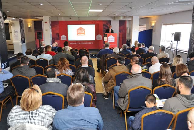 An auction hosted by Peterborough-based The Auction House, which is enjoying a record start to the year with rising sales despite higher interest rates