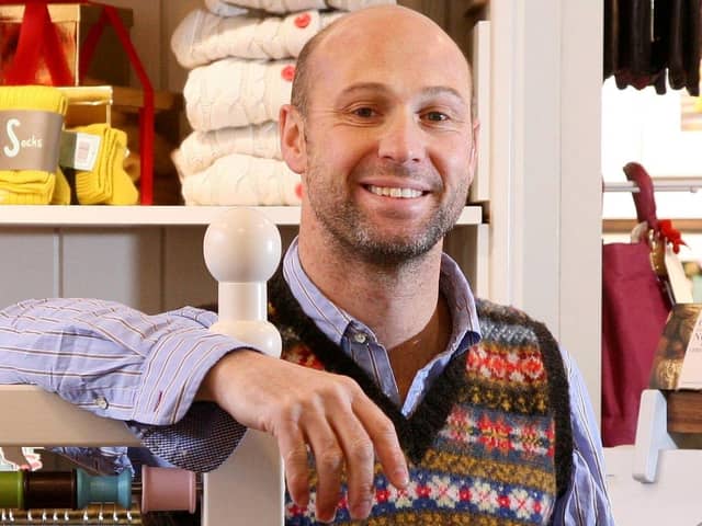 Tom Joule founder of retailer Joules, which is closing its Peterborough store.