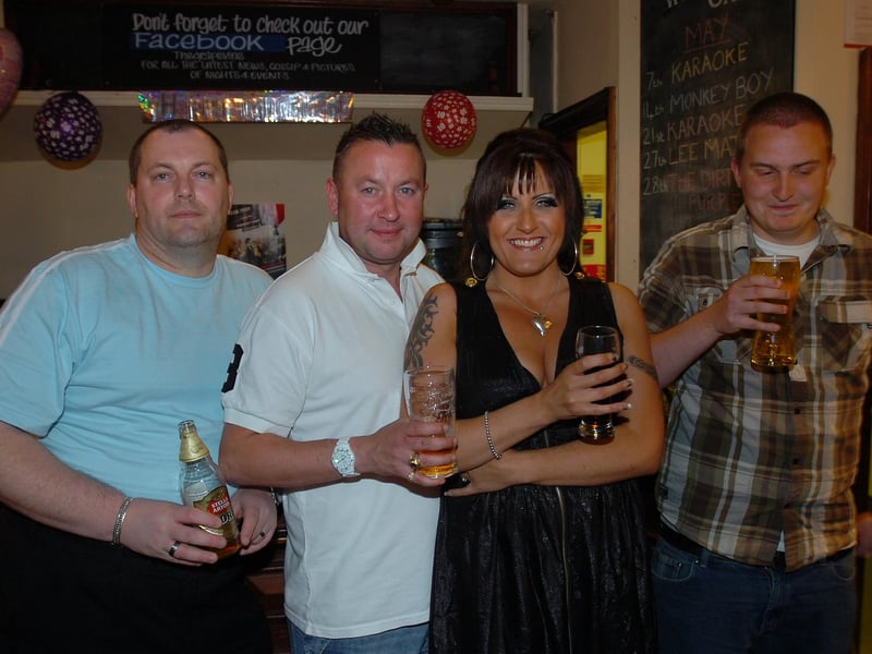 A night out at The Grapevine pub, Peterborough city centre, in 2011