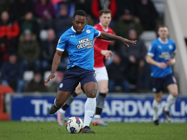 Such a welcome return as he offers something different to the midfield options that Posh already have in midfield.