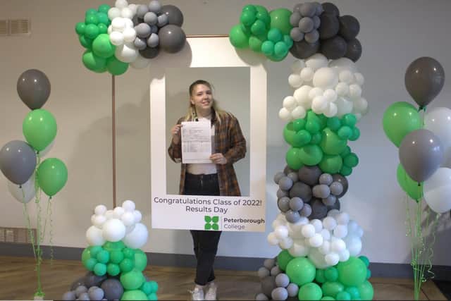 Anastasija Antropova is progressing to study her BA (Hons) Business and Management.