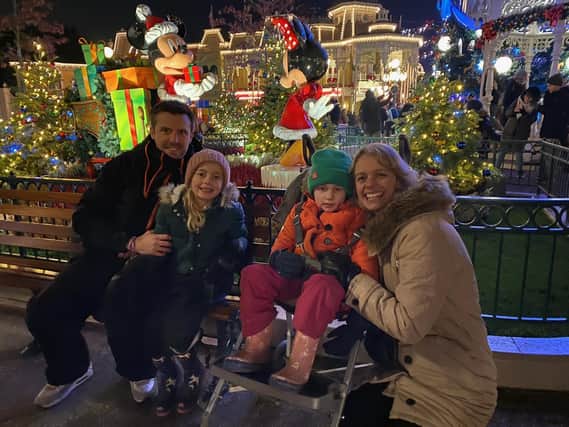 The Mills Family in Disneyland Paris