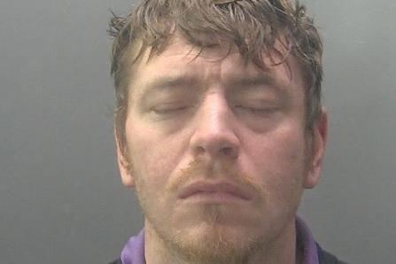 Ashley Granger, 35 picked up £140 worth of Adidas t-shirts in Sports Direct in Peterborough and attempted to leave without paying but was confronted by a staff member who grabbed the clothing from him. He pushed the woman into a shelf, causing her to fall to the floor, before running out of the shop empty handed. Granger, of Welland Road, Dogsthorpe, pleaded guilty to theft from a shop and common assault and was jailed for six weeks