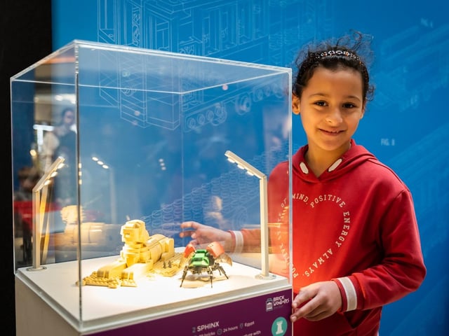 Brick Wonders exhibition at Queensgate