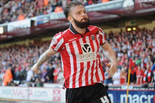 From Cardiff to Sheffield UInited, 2015. A consistent full-back who didn't quite reach 50 appearances for the Blades after making a loan move permanent. He's been a steady performer for League One Burton Albion for the last six years, racking up over 200 appearances for the Brewers.