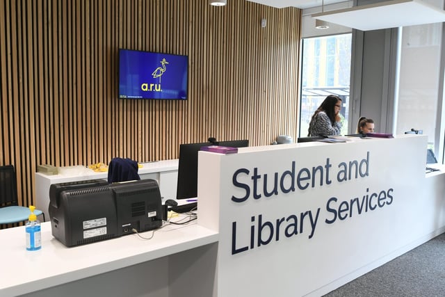 Student and Library Services at ARU Peterborough.