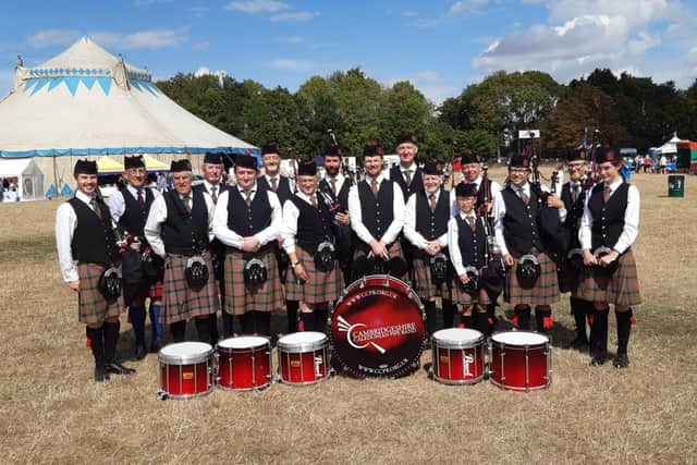 The Cambridgeshire Caledonian Pipe Band overcame considerable odds to claim second place at prestigious national highland band competition this weekend.