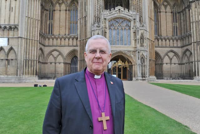 Bishop  of Peterborough   The Right Revd Donald Allister