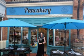 Pancakery owner Amber Stewart