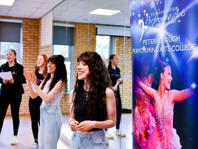 The opening of the new Peterborough Performing Arts College, based at the city's Key Theatre