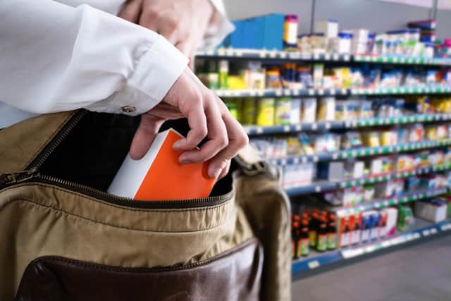 Shoplifting has increased by 54 per cent in the past year