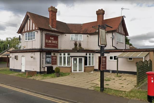 The Elm Tree Tavern on Garton End Road.