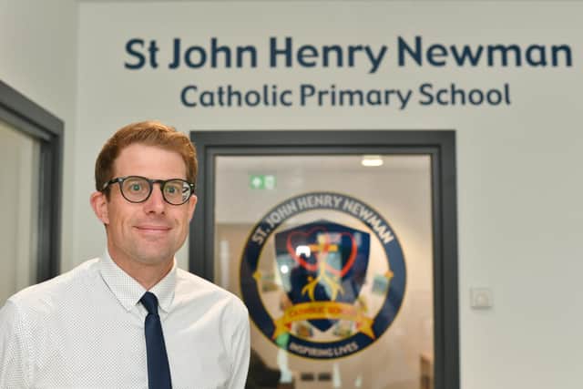 Mark Cooper, head teacher of St John Henry Newman Catholic Primary School, Hampton