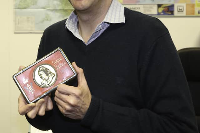 Eddisons auctioneer Paul Cooper said the 123-year-old tin of Victorian-era chocolate was "incredibly rare."