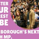 Advertisement for Peterborough UKYP elections.