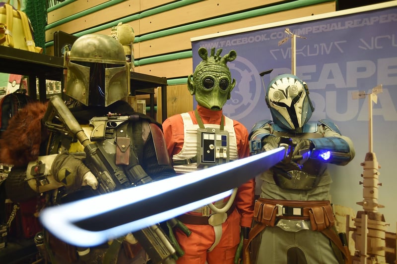Comic Con wouldn't be Comic Con without Star Wars characters
