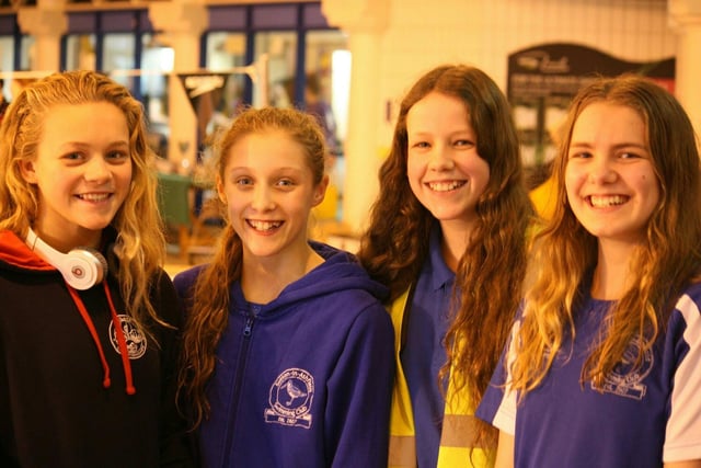 Do you recognise one of these girls from Sutton Swimming Club.