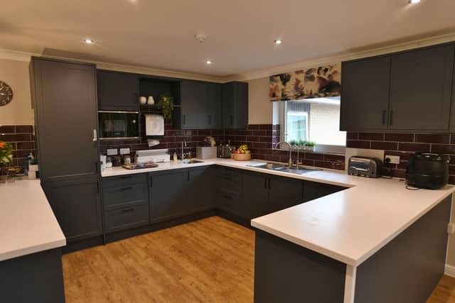Swish communal areas are also on hand for residents and their guests.