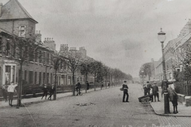 Cromwell Road, possibly near the junction with Russell Street.
