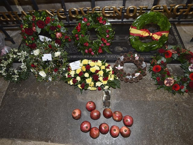 Commemoration Service for Katharine of Aragon at Peterborough Cathedral.