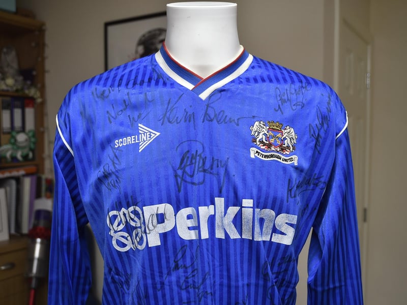 If you know your Posh signatures, there are a few clues to when this shirt was worn