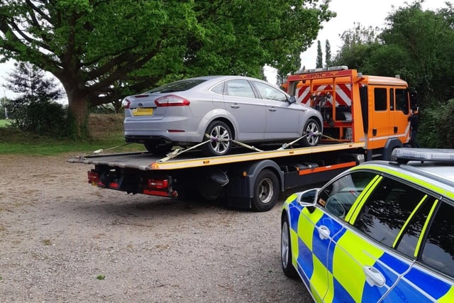 The driver of this vehicle had his car seized for no insurance. His insurer had informed him that they would be cancelling his policy due to a non-payment, however the driver decided to go on holiday instead of renewing it.