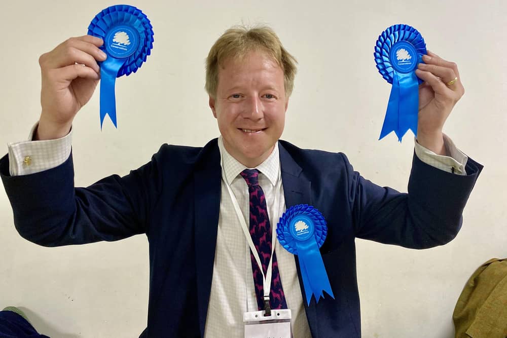 Paul Bristow secured just over 60,000 votes