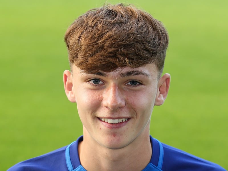 Harrison Burrows when in the Posh Under 16 side.