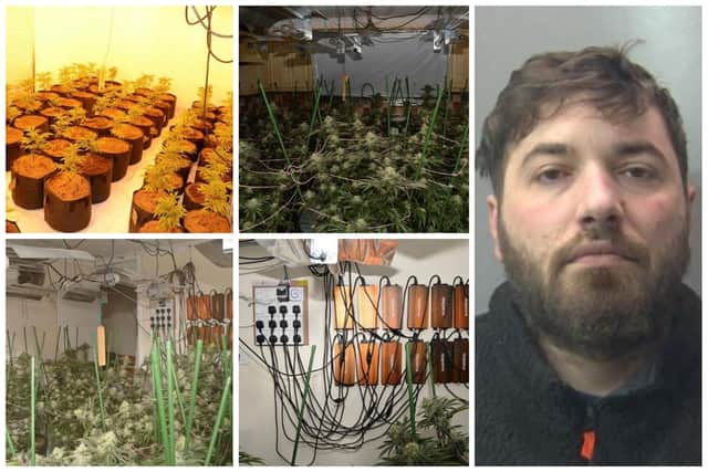 Genc Gjergje, and some of the drugs found at addresses linked to him