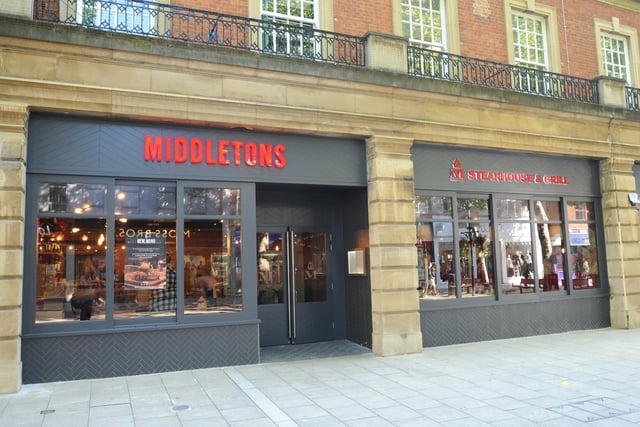 Middletons in Bridge Street Christmas menu is  3 courses for £24.95 and is available now