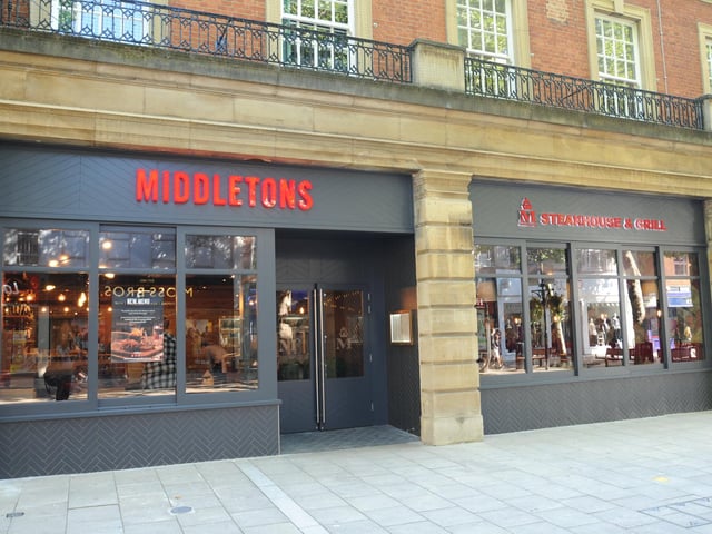 Middletons in Bridge Street Christmas menu is 3 courses for £24.95 and is available now