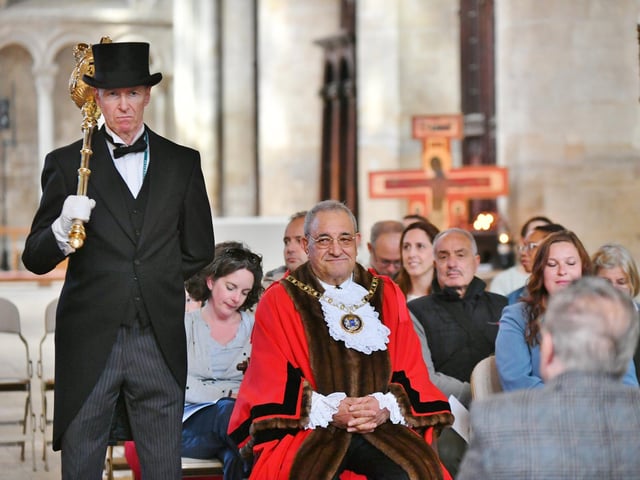 Marco Cereste was chosen as Mayor for the year
