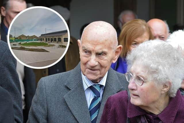 A square adjacent to PCC headquarters at Sand Martin House will be re-named in honour of the late Charles Swift OBE