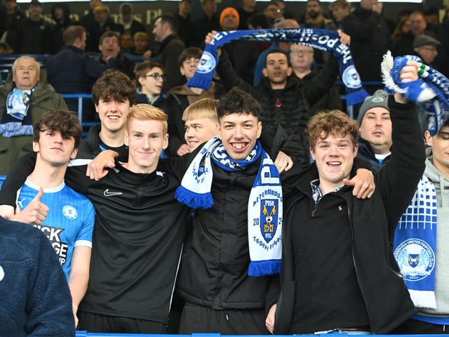 Peterborough United hammered Cambridge United to take the bragging rights.