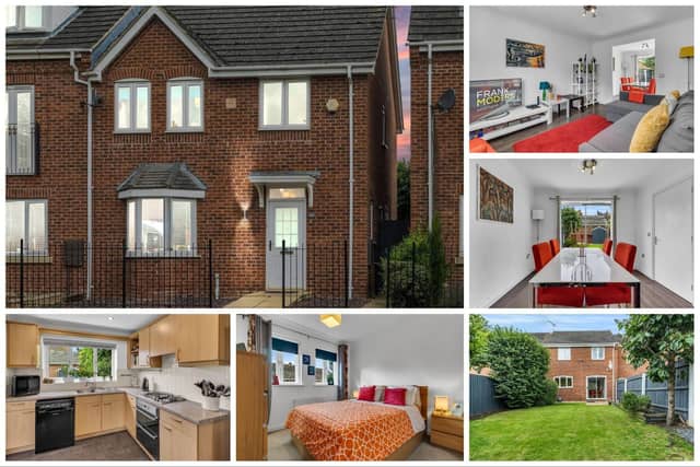 Property offers two reception rooms, three bedrooms one with en suite