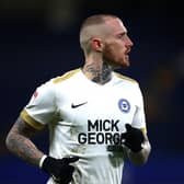Marcus Maddison in Posh colours. (Photo by Alex Pantling/Getty Images).